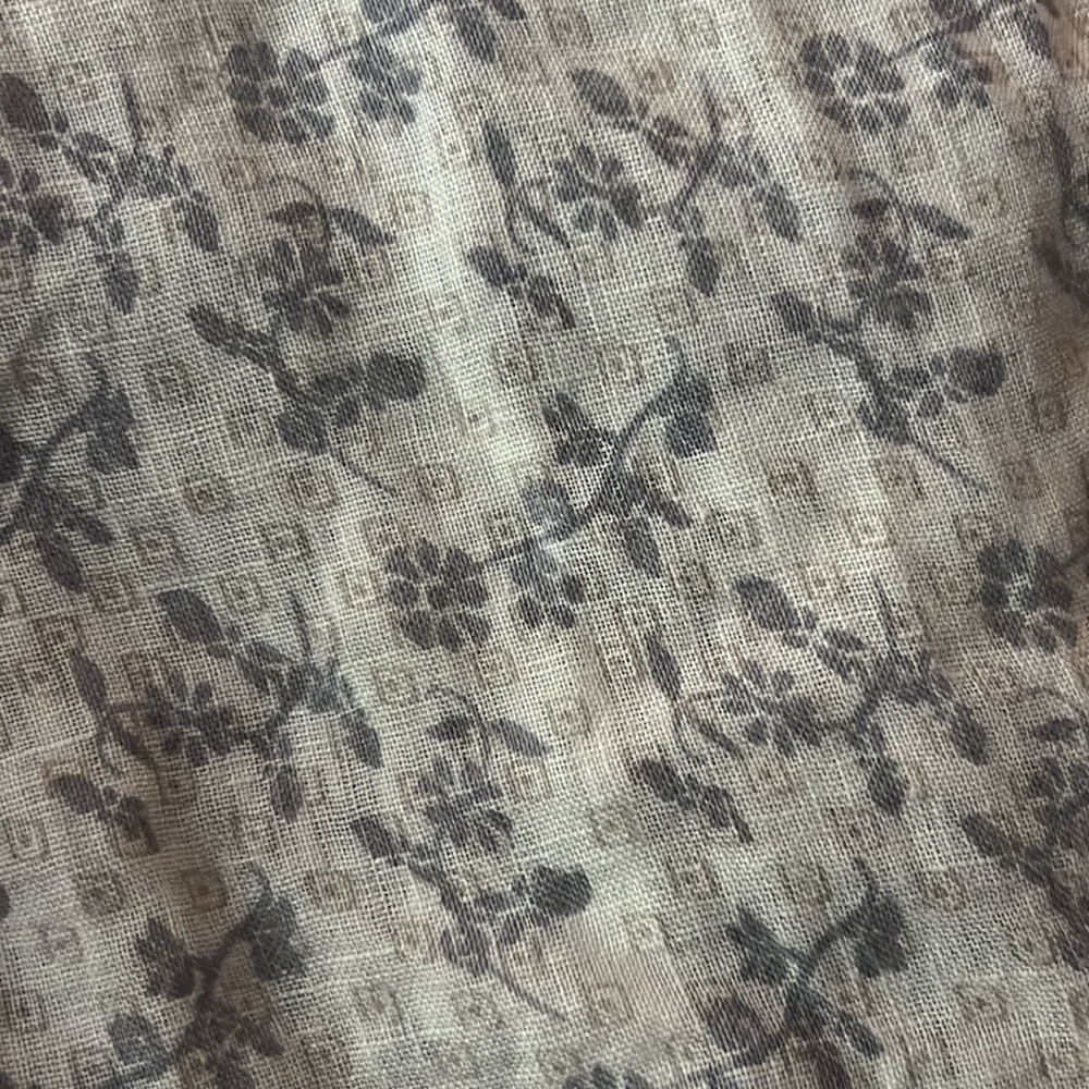 CP SHADES Floral Linen Skirt Small - Picture 7 of 9